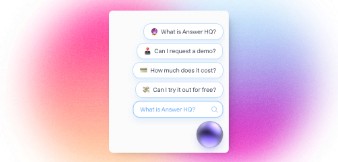 Dashboard showing repetitive questions handled automatically